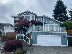 House after being painted